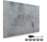 Navaris Memo Board Lavagna Magnetica 90x60cm - Lavagnetta Scrivibile