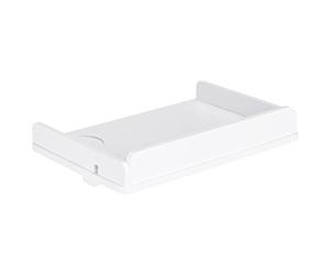 Navaris Mensola Comodino Letto in Legno di bambù 38x26x11cm - Mini Comò Pensile - Bed Side Table Sospeso - Vassoio Porta Colazione Libri Abat Jour