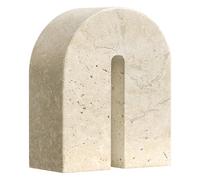 Navaris Soprammobile Decorativo - Arco in Marmo Decorazioni Casa - Arredo Casa Moderno - Scultura in Pietra Naturale per Decorazione - Soprammobili Moderni per Ufficio e Negozio