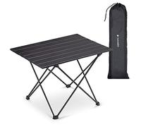 Navaris Tavolo Pieghevole in Alluminio - Tavolino Portatile Ripiegabile con Borsa da Trasporto 1,24kg da Esterno Spiaggia Giardino Campeggio Balcone