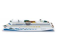NAVE DA CROCIERA AIDALUNA 1:1400 MODELLO IN METALLO E PLASTICA DESIGN NAVI AIDA