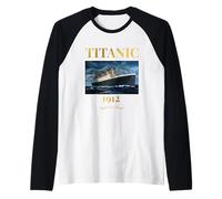 Nave da Crociera in Barca a Vela Titanic 1912 Maglia con Maniche Raglan