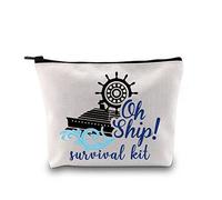 Nave da crociera regalo borsa da crociera vacanza Oh Ship! kit di sopravvivenza borsa da viaggio accessori da crociera amante della crociera regalo per Cruiser