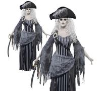 Nave Fantasma Principessa Costume Donna Halloween Costume da Pirata 8-18