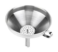 Nave in acciaio inossidabile: nessun imbuto metallico versato con filtro | Filone a maglia fine filtro facile da conservare, imbuto inossidabile, imbuti 'olio con filtro schermo per la cottura