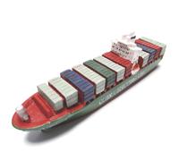 Nave modello nave portacontainer XIN Los Angeles, 12 cm Poly ship NUOVO