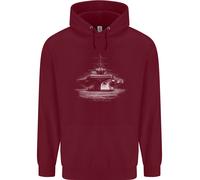 Nave Portaerei Royal Navy Marina Uomo Felpa