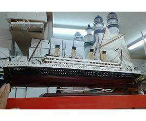 Nave titanic luci 98 cm miniatura PER BAR RISTORANTE TRATTORIA CASA COME VUOI TU