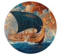 Nave vichinga-00e9-468c-bf7f-5abb924219c9 Puzzle Per Adulti || 1000pcs (67.5x67.5cm) Puzzle Giochi EduGattoivi,decorazioni Per La Casa