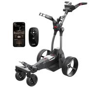 NAVEE Birdie 3 - Carrello da Golf Elettrico a Distanza, Compatto, Pieghevole One-Touch, Doppio Motore, Batteria 220Wh per 36 buche, Sistema di stabilità a 4+1 Ruote, Controllo App e modalità