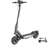 NAVEE Monopattino Elettrico Adulto ST3 Pro, Massima 1350W, Autonomia 75km, Batteria 596Wh, Pneumatici tubeless 10", IPX5, Luce Ambientale, Blocco Bluetooth, TCS Anti-Scivolo