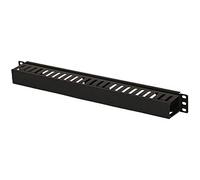 NavePoint canalizzazione orizzontale della condotta del gestore del cavo del supporto dello scaffale di plastica 1U per lo scaffale a 19 pollici del server