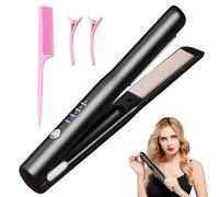 NAVESO Piastra per Capelli Senza Filo, Piastra e Arricciacapelli 2 in 1, Piastra Capelli Ricaricabile USB, Piastra per Capelli Portatile, Piastra da Viaggio per Capelli, Mini Piastra per Capelli
