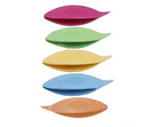 Navetta per Merletti in Plastica 5 Colorati Navetta per Merletti(12062) | Materiale PVC , design delicato, ideale per lavori di precisione, lunga durata nel tempo