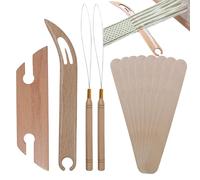 Navetta per tessitura, regala ai tuoi cari una divertente sorpresa per le vacanze e i compleanni, gattino da tessere, include kit di navetta per tessere, navetta J in legno di faggio con bastone per