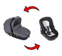 Navetta Trasformabile in Seggiolino Auto Jane I-Matrix Jet Black