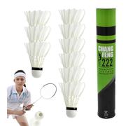Navette da Badminton - Set di palline per allenamento | Attrezzature sportive per interni ed esterni | Navette per esercizi leggeri resistenti ad alta velocità per adulti, adolescenti, bambini