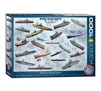 Eurographics - Puzzle Navi da guerra della seconda guerra mondiale - 1000 Pezzi