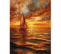 Navi Oceano Puzzle 3000 Pezzi, 3D Puzzle per Adulti Impegnativo, Educa Puzzles Artistico, Divertente E Stimolante Puzzles Decorativo per La Famiglia, Regalo e Decorazione Pareti FNKL6-216