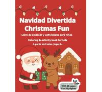 Navidad divertida | Christmas fun: Colorea y juega | Color and play