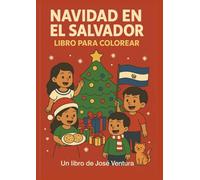 Navidad en El Salvador: Libro para colorear