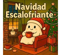 Navidad Escalofriante: Libro para Colorear de Navidad con Diseños Tiernos y Espeluznantes, con Fantasmas, Árboles Embrujados y Decoraciones Navideñas para Adultos y Adolescentes