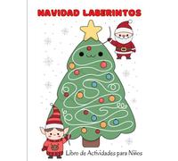 Navidad Libro De Laberintos Para Niños: Regalos Para Los Calcetines Navideños: Divertida actividad navideña con rompecabezas de laberintos para niños