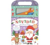 Navidad - Recorta y colorea