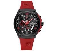 NAVIFORCE Orologi da uomo Nuovo Cinturino in Silicone Calendario Al Quarzo Maschile Impermeabile Moda Sport Orologi Da Polso Blu Design Orologio Sens, Rosso