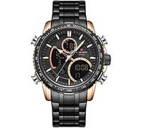 NAVIFORCE Orologio da polso da uomo analogico digitale cronografo impermeabile sportivo al quarzo orologi business moda in acciaio inossidabile
