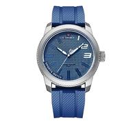 NAVIFORCE Orologio sportivo impermeabile per studenti, ragazzi, uomini, cinturino in silicone con lancetta dei secondi, Blu, Sportivo