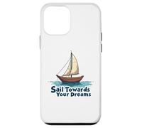 Naviga verso i tuoi sogni Inspirational Sailing Nautical Custodia per iPhone 12 mini