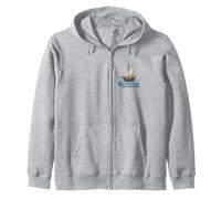 Naviga Verso i Tuoi Sogni Inspirational Sailing Nautical Felpa con Cappuccio