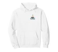 Naviga Verso i Tuoi Sogni Inspirational Sailing Nautical Felpa con Cappuccio
