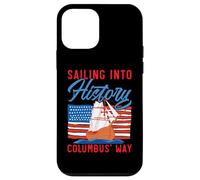 Navigando nella storia Columbus' Way Indigeno Columbus Day Custodia per iPhone 12 mini