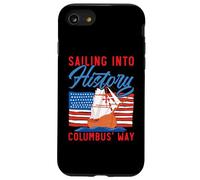 Navigando nella storia Columbus' Way Indigeno Columbus Day Custodia per iPhone SE (2020) / 7/8