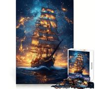 Navigando tra le stelle - Puzzle da 1000 pezzi per ragazzi - Gioco di puzzle per allenare la mente - Gioco di gruppo - Arte e assemblaggio - Regalo classico (38x26cm)
