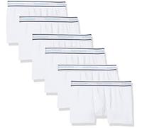 Navigare 13022 Boxer, Bianco, 7-8 Anni (Taglia produttore:6), Pacco da 6, Bambino