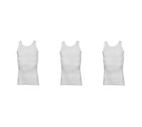 Navigare 3 Canotte Spalla Larga Bimba/Ragazza Puro Cotone Art. 29002 Bianco (8 (11-12 Anni))