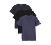 Navigare 512/XL Maglietta intima, Multicolore (Nero/Navi/Jeans), XXXX-Large, Pacco da 3, Uomo