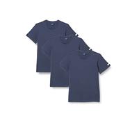 Navigare 513 (Pacco Da 3), Maglietta intima Uomo, Multicolore (Nero/Navi/ Jeans), S confezione da 3