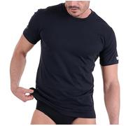 Navigare 513 (Pacco Da 3), Maglietta intima Uomo, Nero, L confezione da 3
