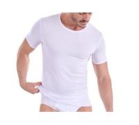 Navigare 570 Maglietta intima, Bianco, Large, Pacco da 3, Uomo