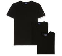 Navigare 571 Maglietta intima, Nero, XXL (Taglia produttore:7), Pacco da 3, Uomo