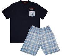 Navigare B2141304 Set di Pigiama, Serafino, M, Uomo, Navy