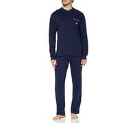 Navigare B2Y14280 Set di pigiama, Navy, L, Uomo