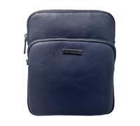 Navigare Borsello Uomo in Ecopelle con Tracolla Regolabile, Compatto e Funzionale, Stile Casual 897-3 (Blu)