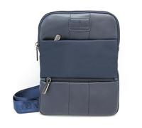 Navigare BORSELLO UOMO TRACOLLA - Borsello Uomo in Ecopelle con Tracolla Regolabile, 2 Tasche con Zip e Scomparti Interni, Stile Elegante e Casual per Lavoro, Viaggio e Tempo Libero