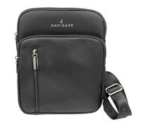 Navigare BORSELLO UOMO TRACOLLA - Borsello Uomo in Ecopelle con Tracolla Regolabile, 2 Tasche con Zip e Scomparti Interni, Stile Elegante e Casual per Lavoro, Viaggio e Tempo Libero