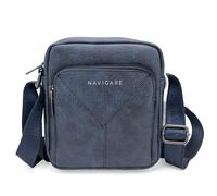 Navigare BORSELLO UOMO TRACOLLA - Borsello Uomo in Ecopelle con Tracolla Regolabile, 2 Tasche con Zip e Scomparti Interni, Stile Elegante e Casual per Lavoro, Viaggio e Tempo Libero